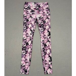 Deluth Trading Co Floral Print Purple Leggings XS